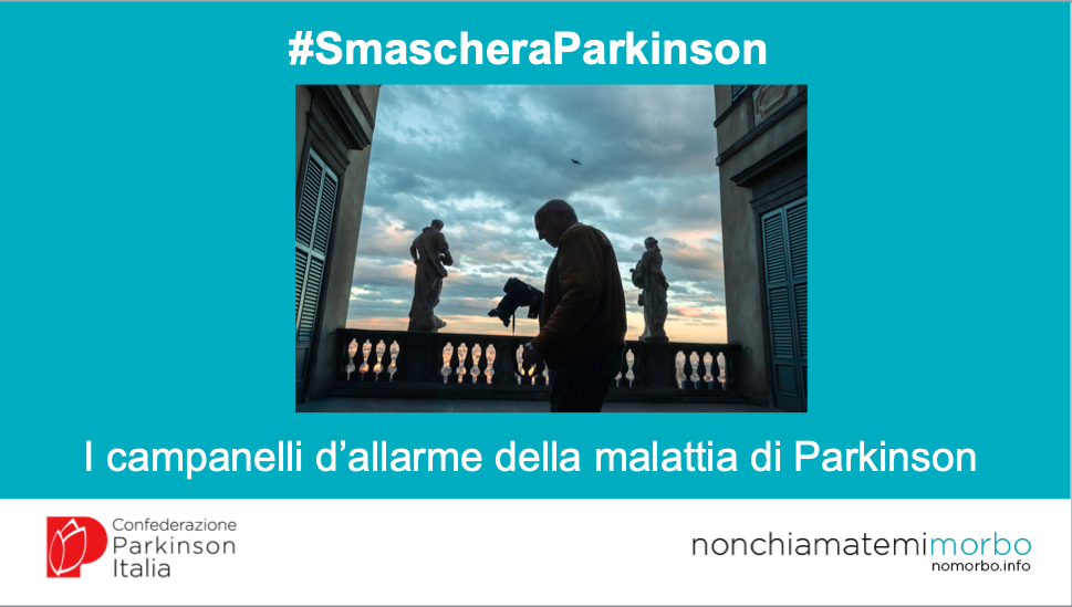 #SmascheraParkinson: al via la Campagna sui sintomi della malattia di Parkinson