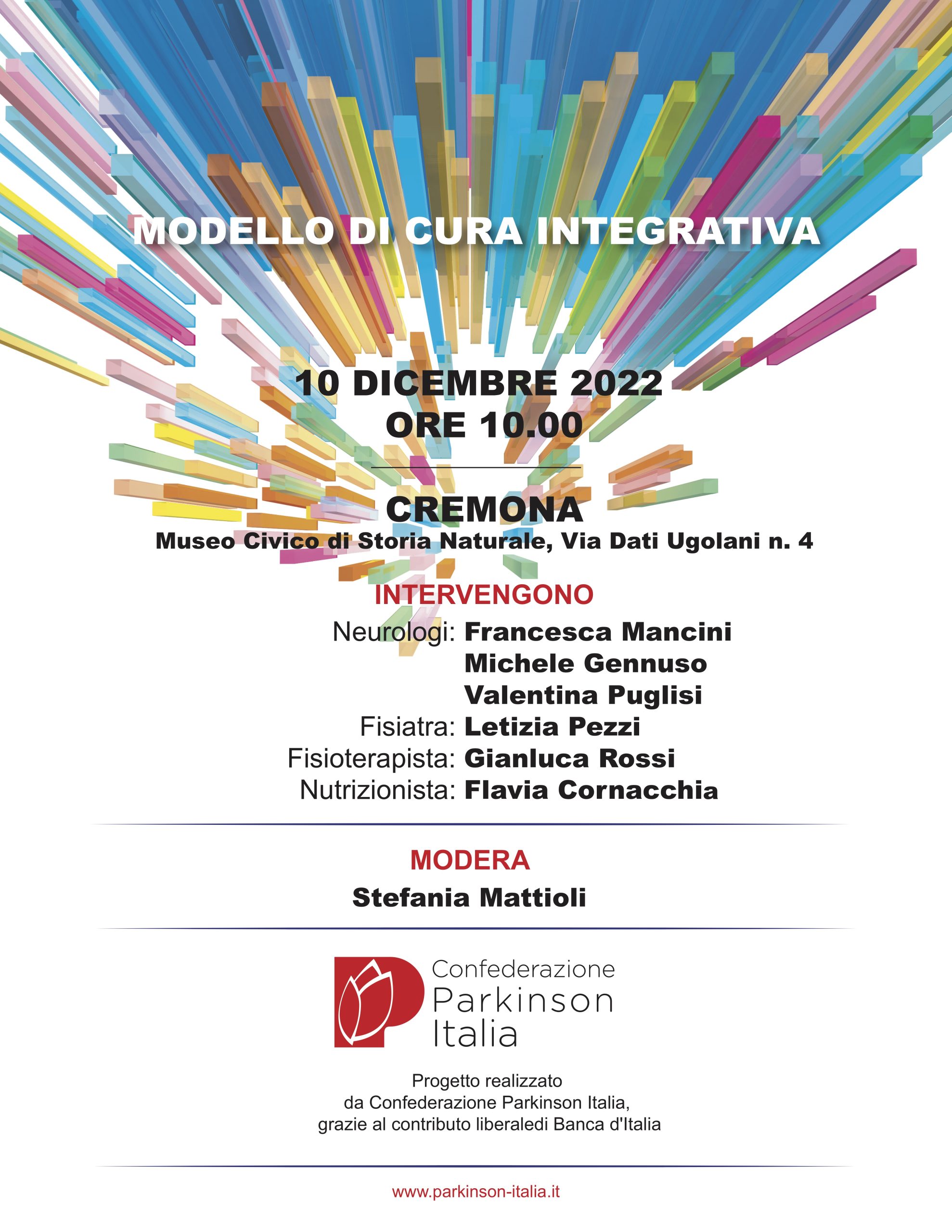 Convegno “Modello di Cura Integrativa” a Cremona il 10 dicembre 2022