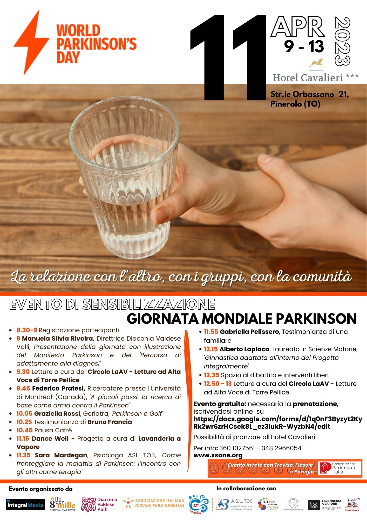 A.I.G.P. nella Giornata Mondiale Parkinson: 11 aprile 2023