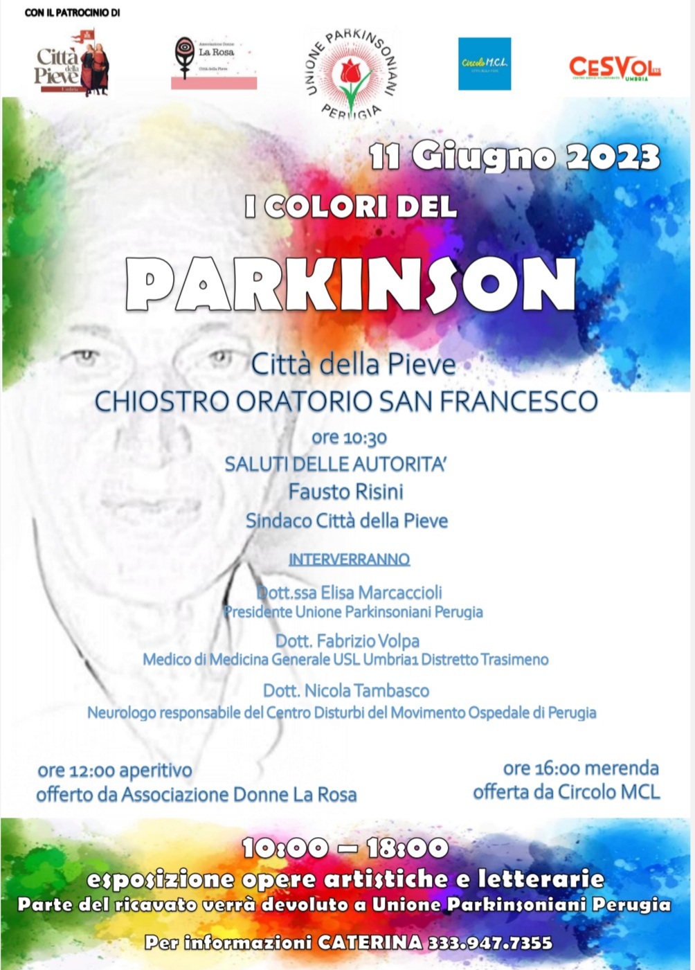 Le iniziative di giugno dell’Unione Parkinsoniani Perugia